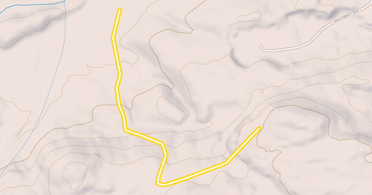 Map preview of Highlands Trail