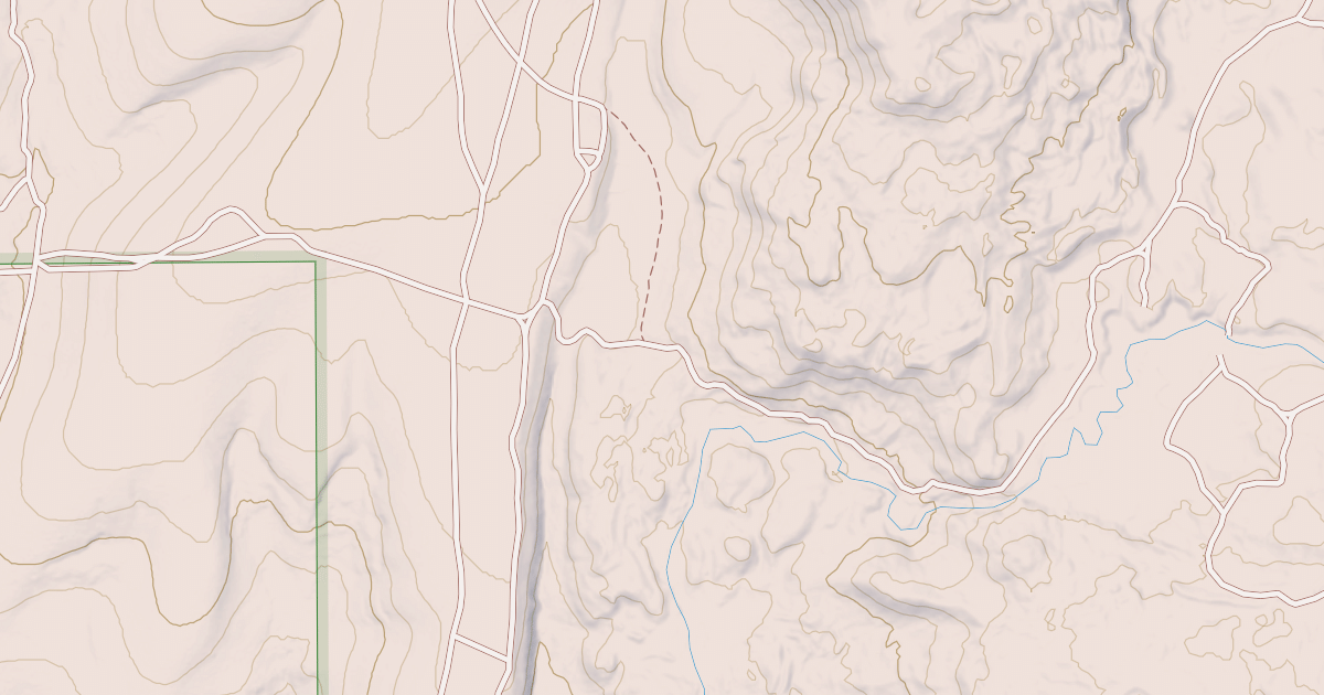 Map preview of CHICKEN CREEK