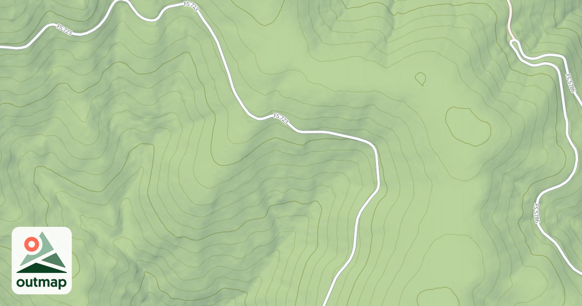 Map of (FDR) JENNINGS CAMP CREEK