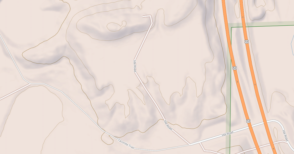 Map preview of Birch Knob Spur