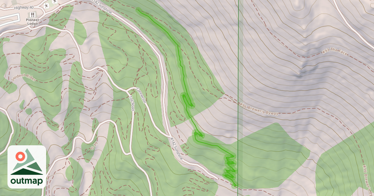 Map of #96 Brewers Byway Ext