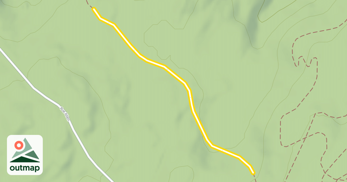 Map of Allen