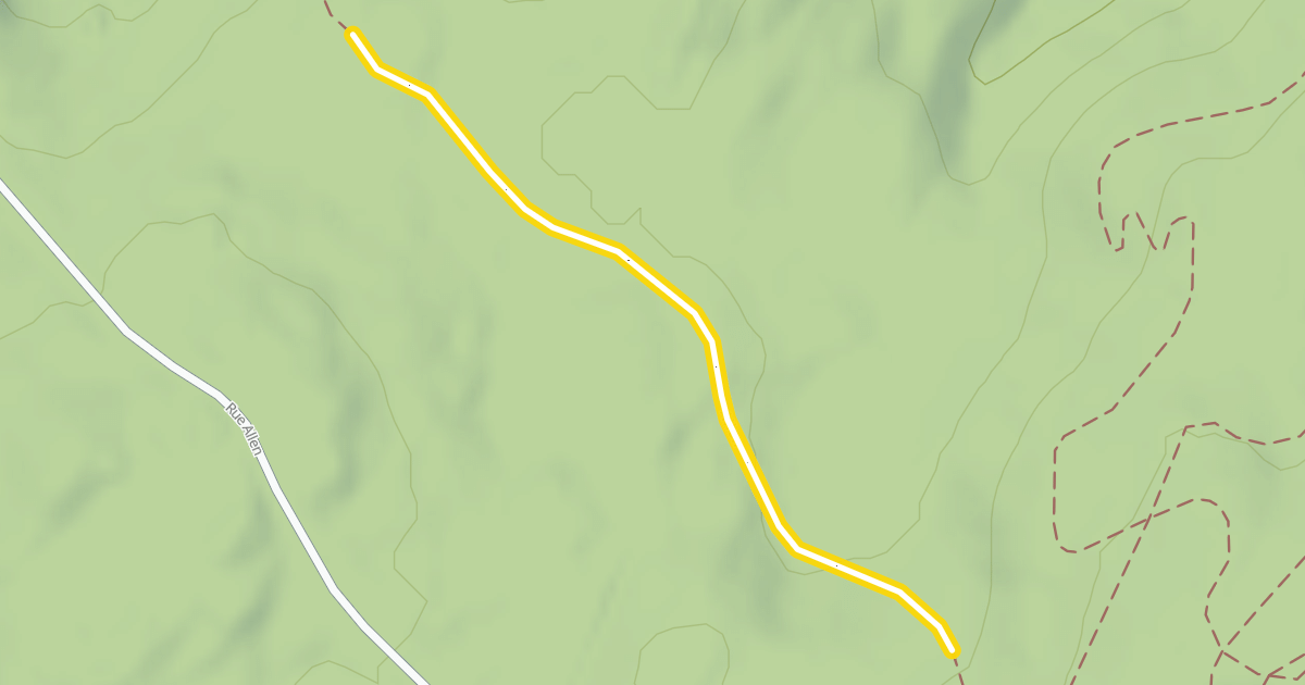 Map preview of Allen