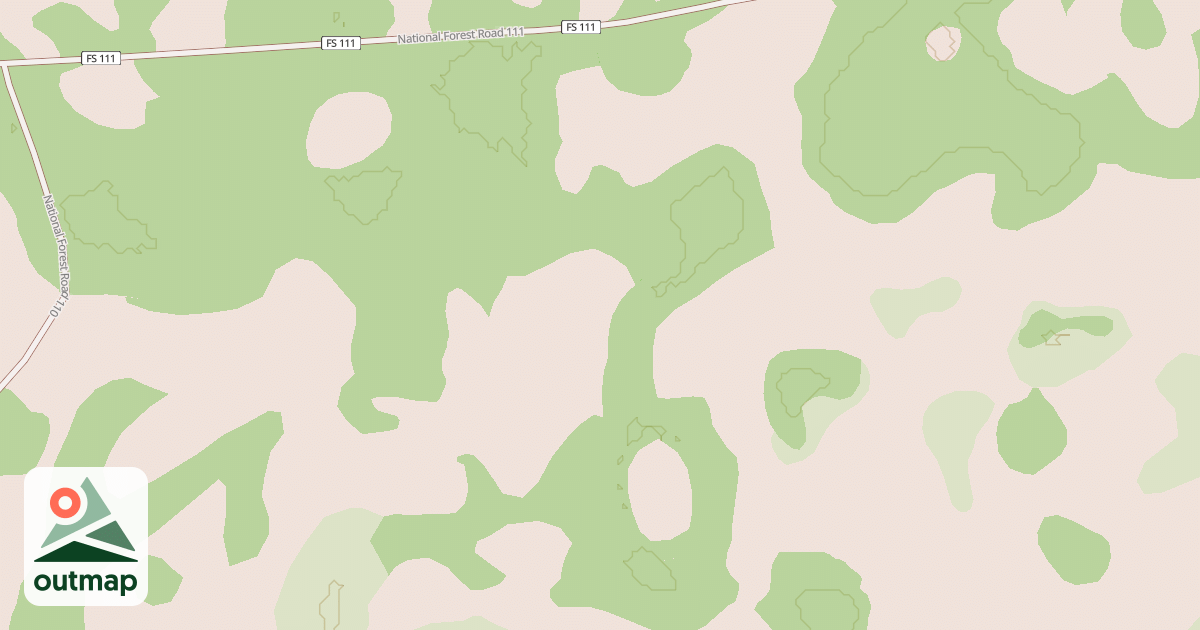 Map of USFS Motor Vehicle Use Map Roads {8F63CC60-08D9-42DC-A617-F177D109D078}