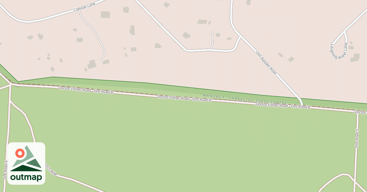 Map of Correllus Bike Path