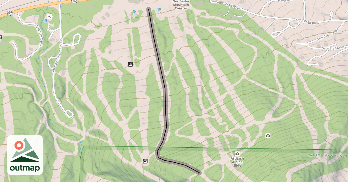 Map of Spillway