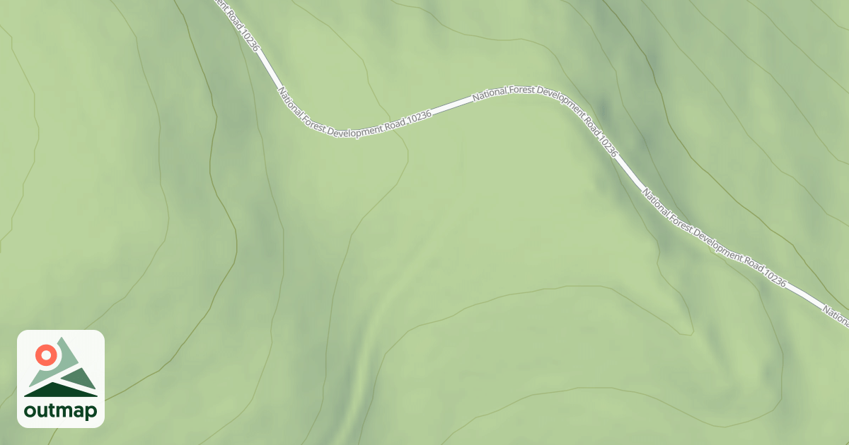Map of FISH CREEK E