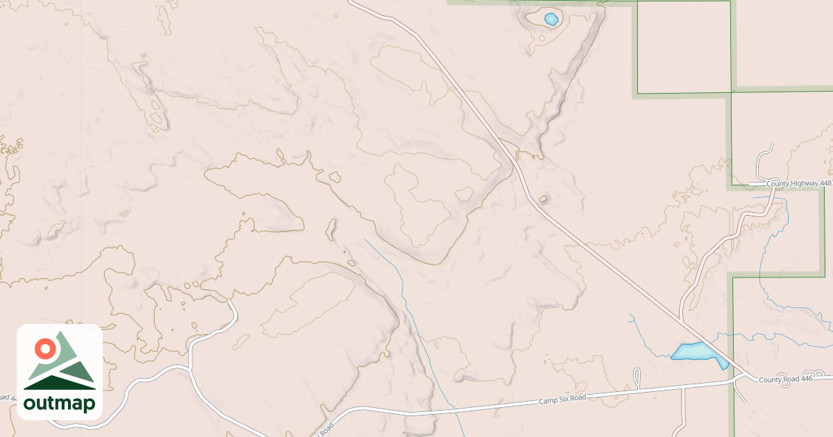 Map of Silver Creek Trail
