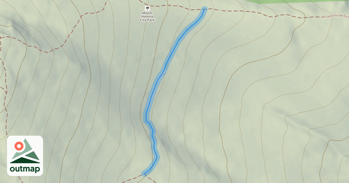 Map of Powerline to Prospect