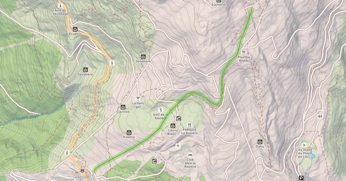 Map preview of Choucas