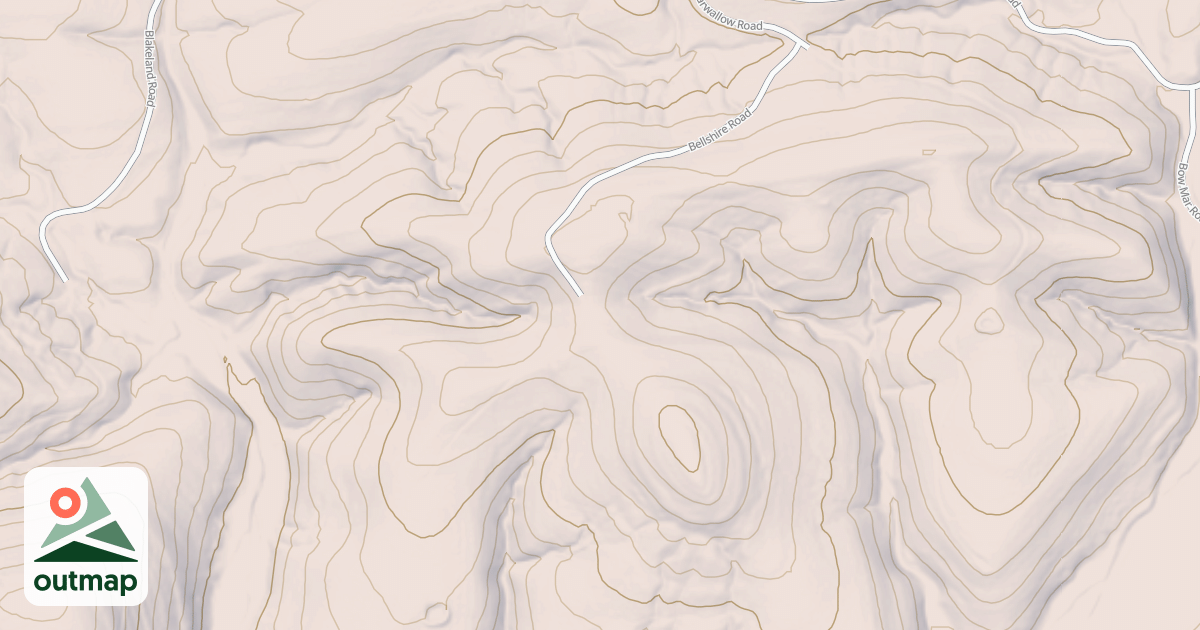 Map of HART RIDGE