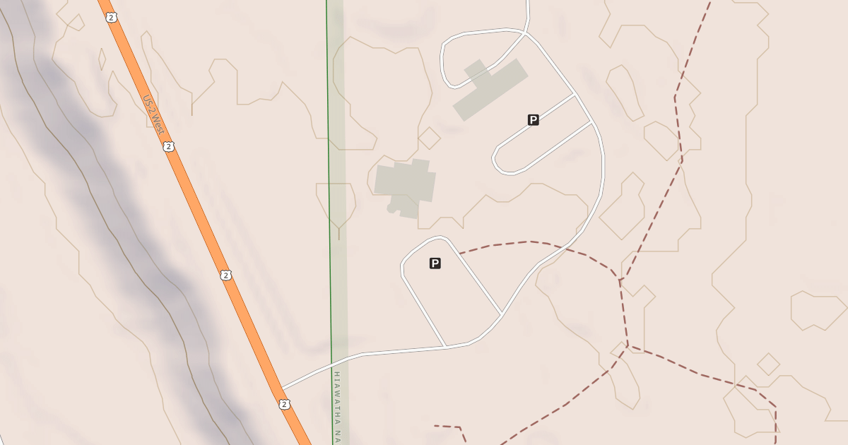 Map preview of ST. IGNACE OFFICE