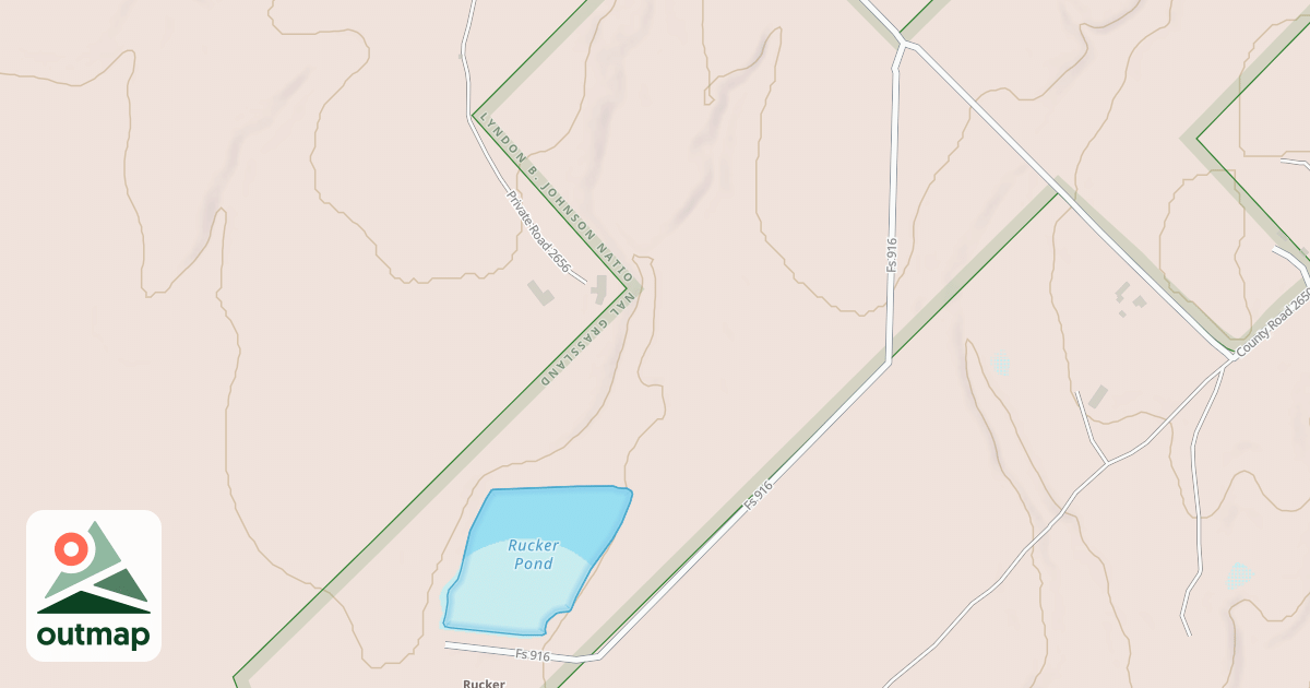 Map of RUCKER POND