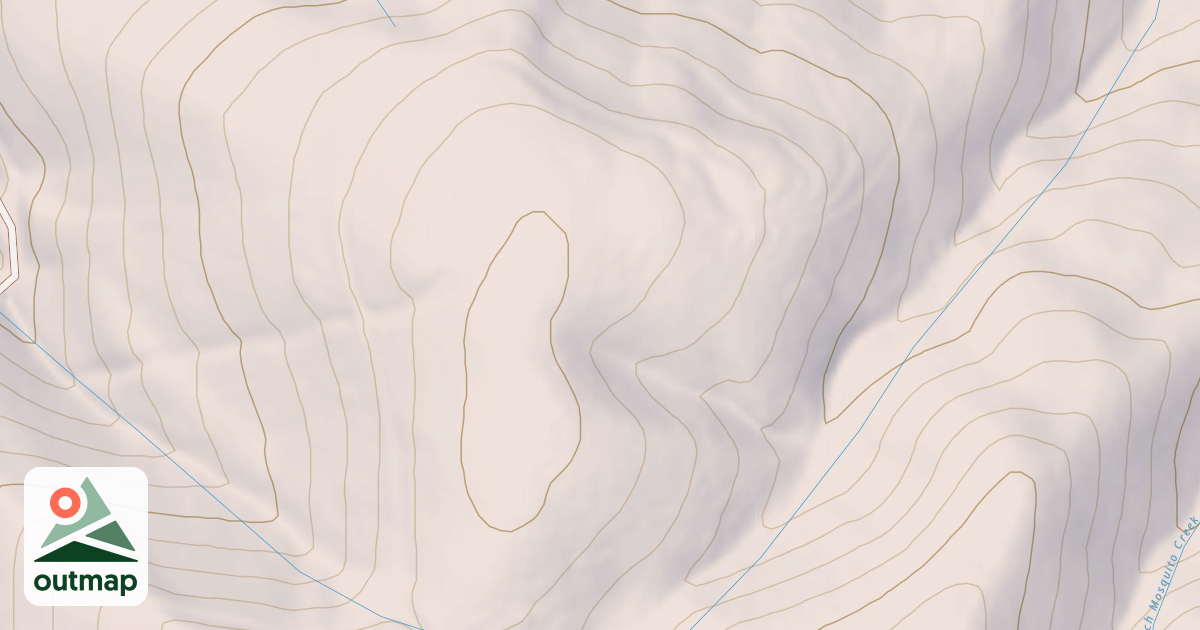 Map of BRANCH CROSS SPUR
