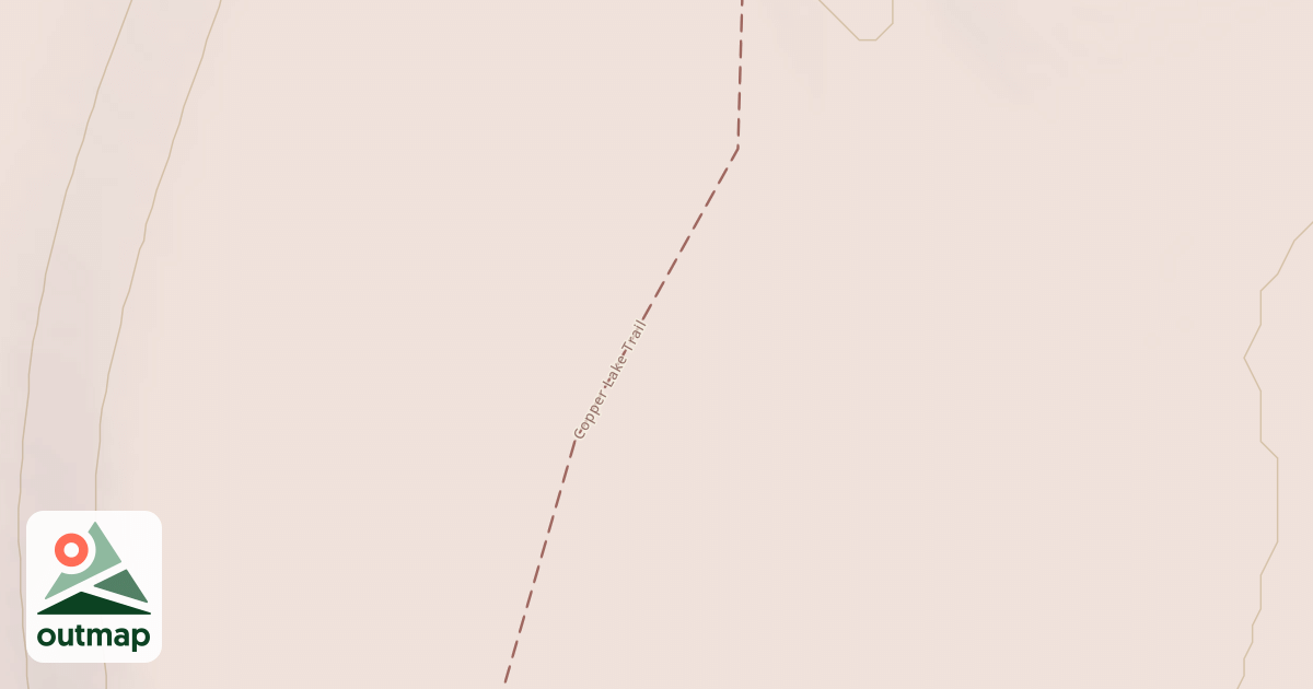 Map of Copper Lake Trail