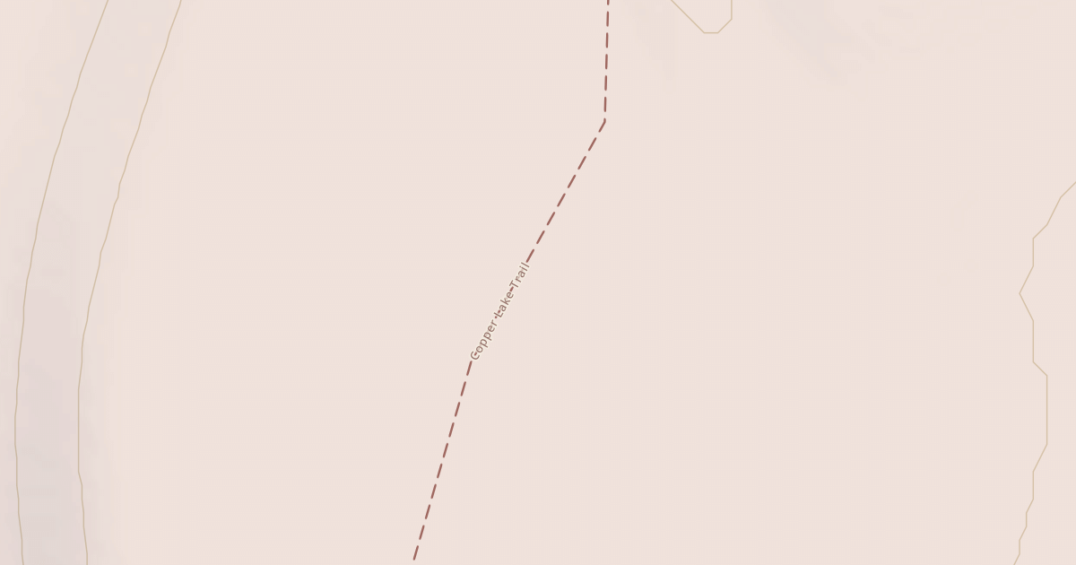Map preview of Copper Lake Trail