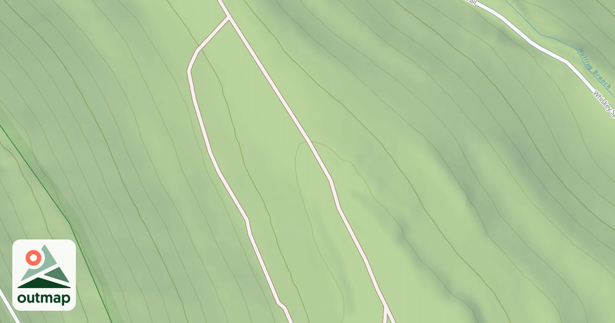 Map of Whiskey Springs Trails