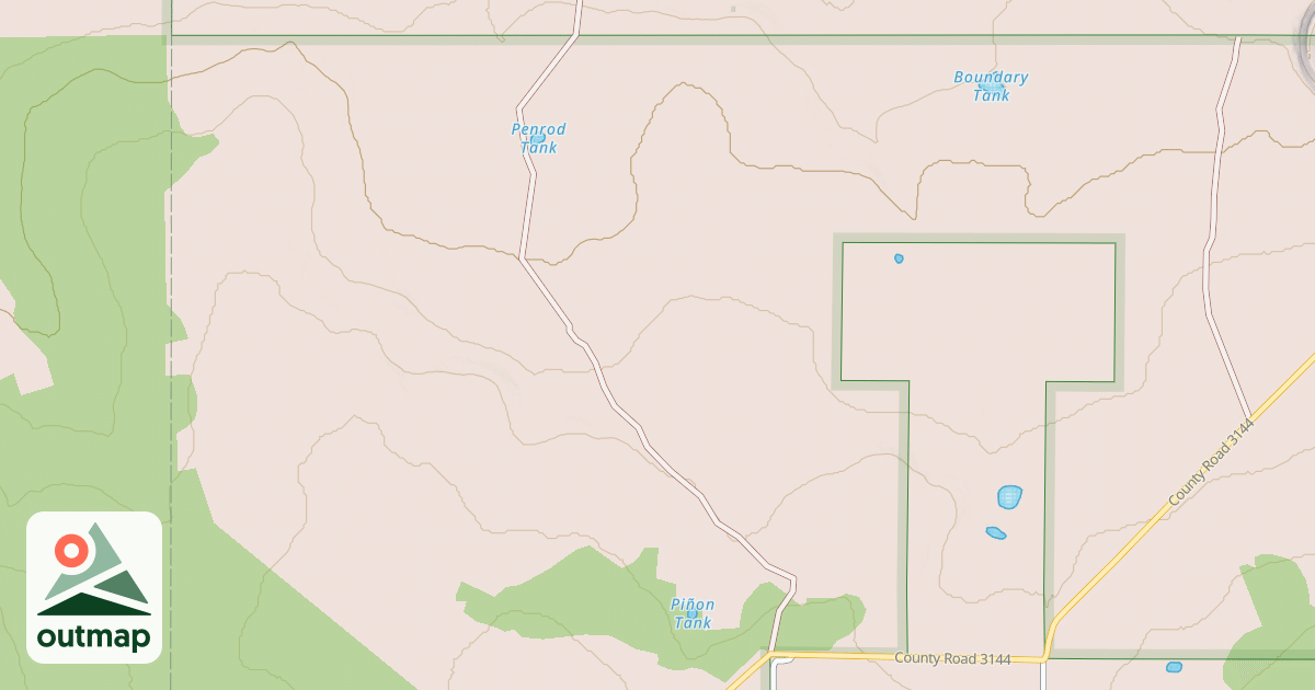 Map of USFS National Forest System Roads {1FC8B200-305D-46F3-995E-254A38D059AA}