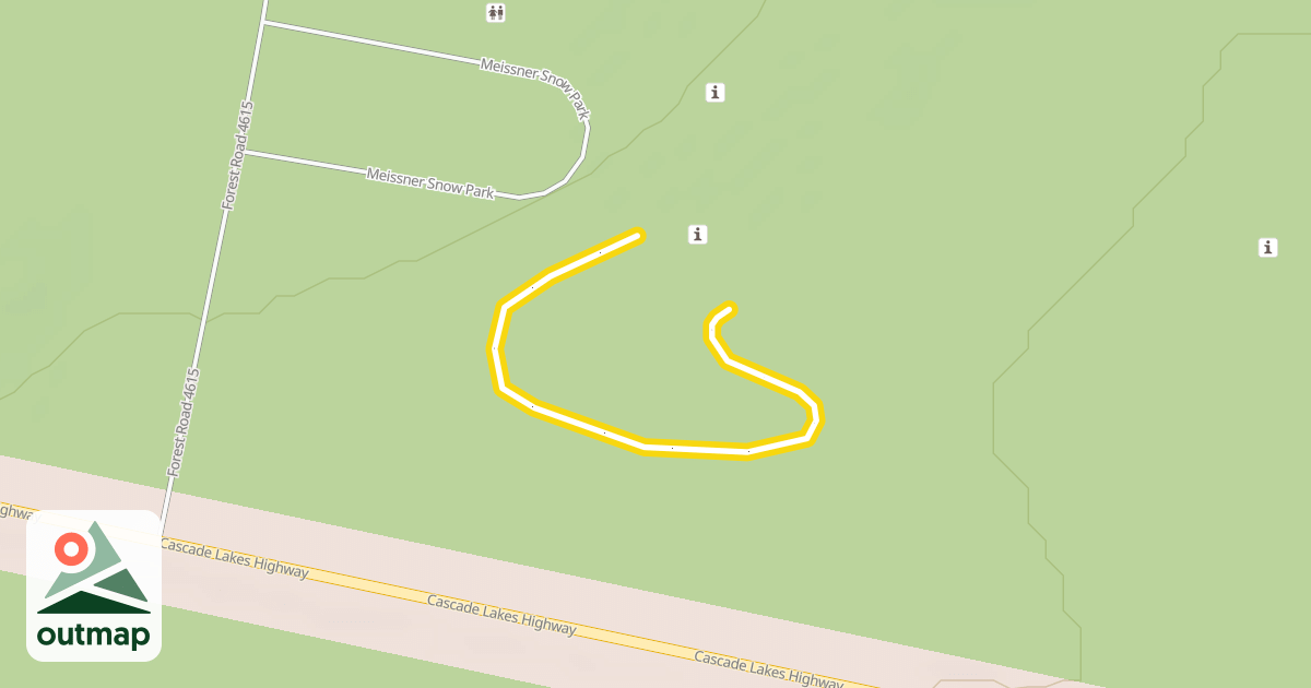 Map of Lodgepole Loops