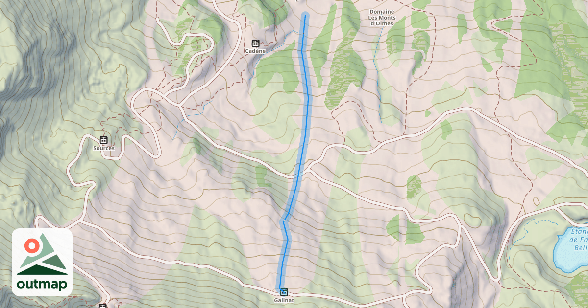 Map of Isards