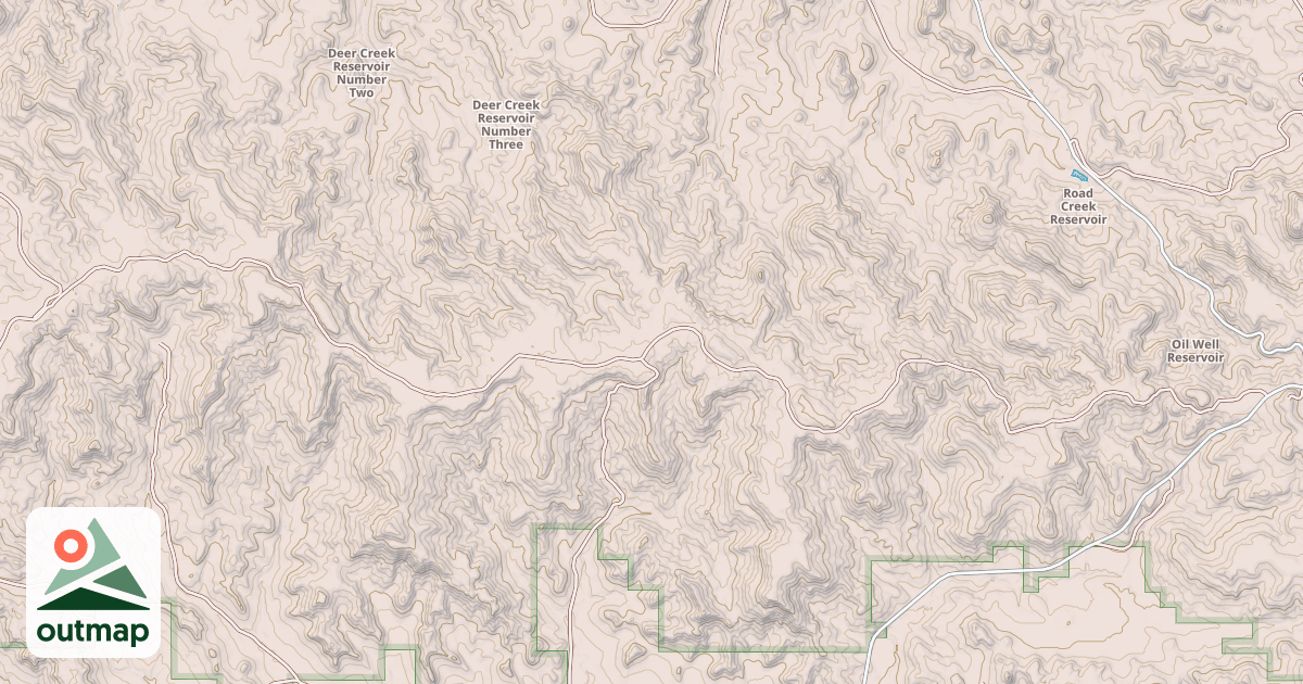 Map of COOK MT DIVIDE