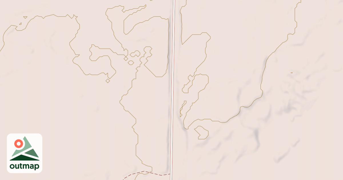 Map of Gandy Dancer State Trail MS84.029