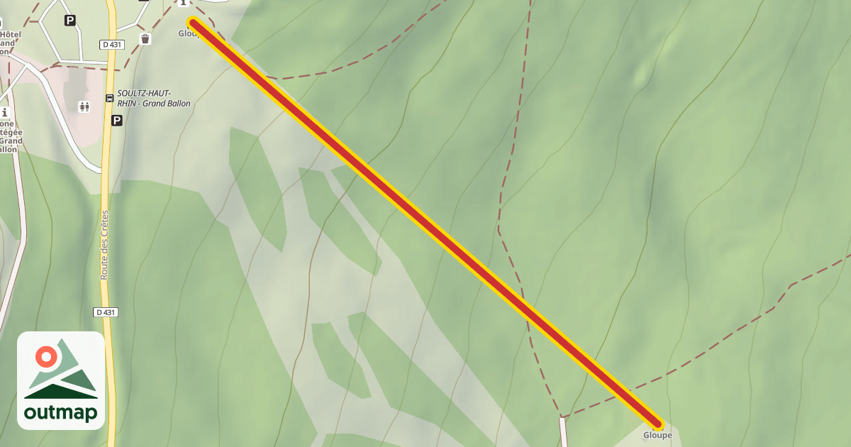 Map of Gloupe