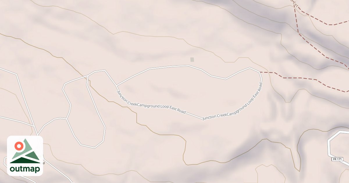 Map of JUNCTION CR CG LOOP E