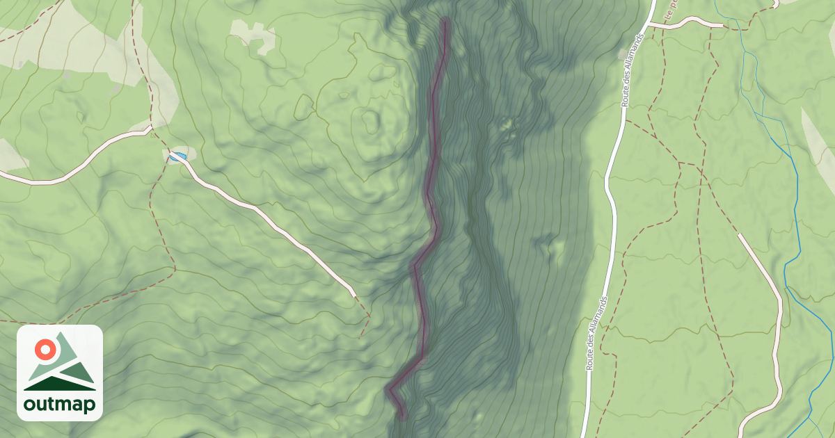 Map of Les Fontaines