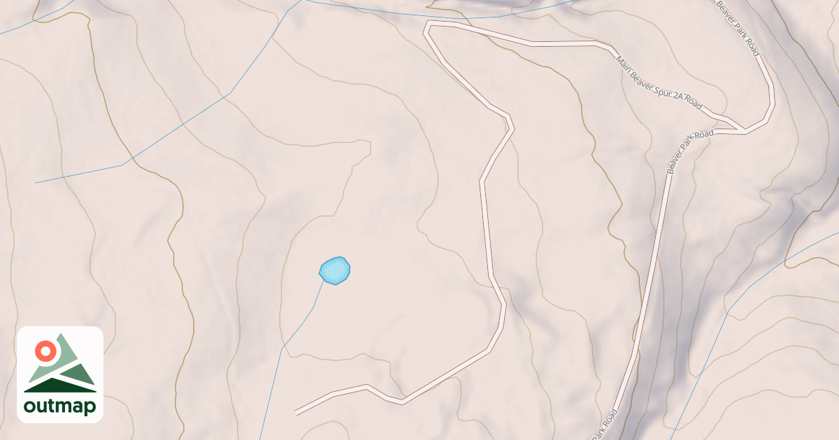 Map of MAIN BEAVER SPUR 2A