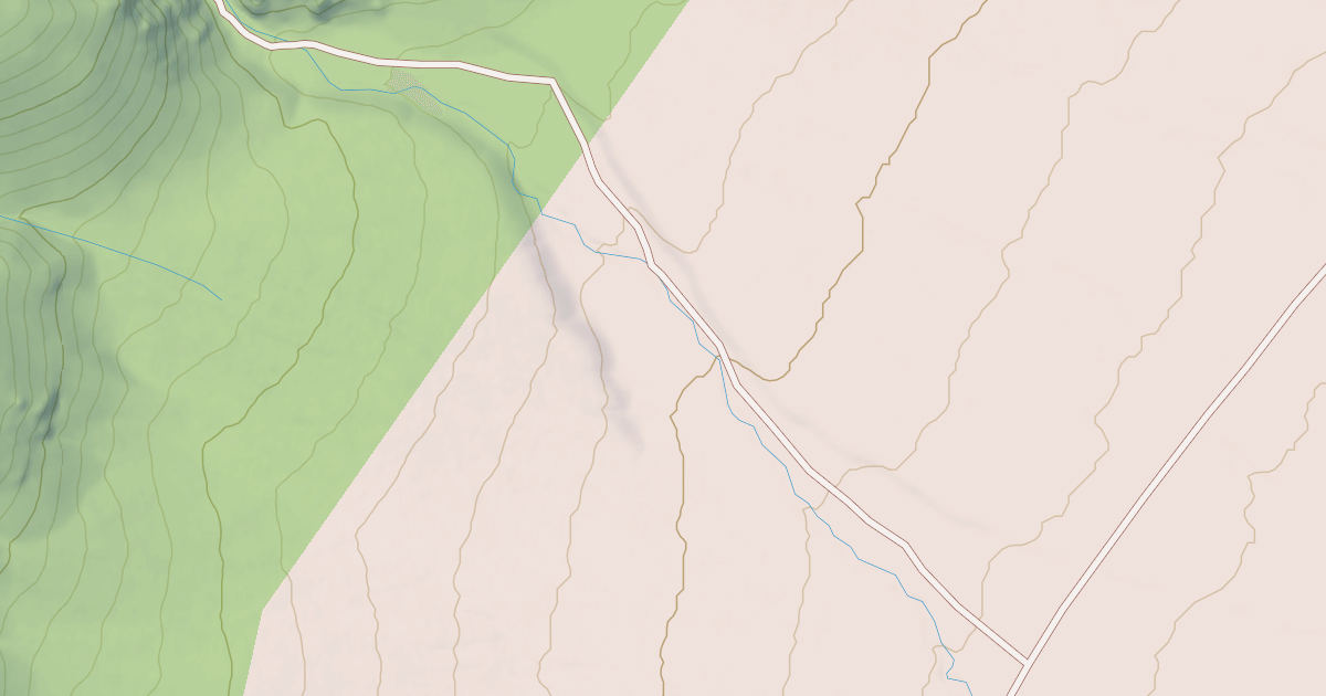 Map preview of COLE CANYON SPUR