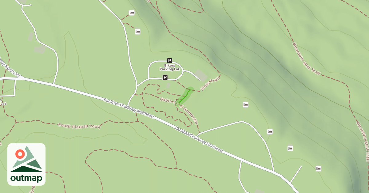 Map of Parking Lot Connector