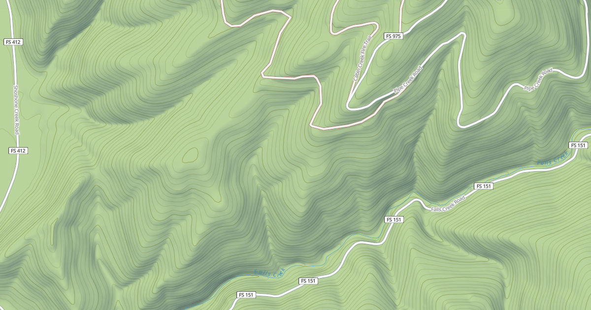 Map preview of John'S Draw Ohv