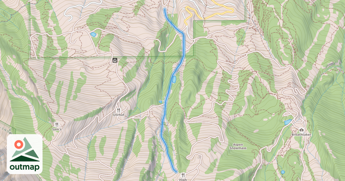 Map of Green Cabin (Lower)