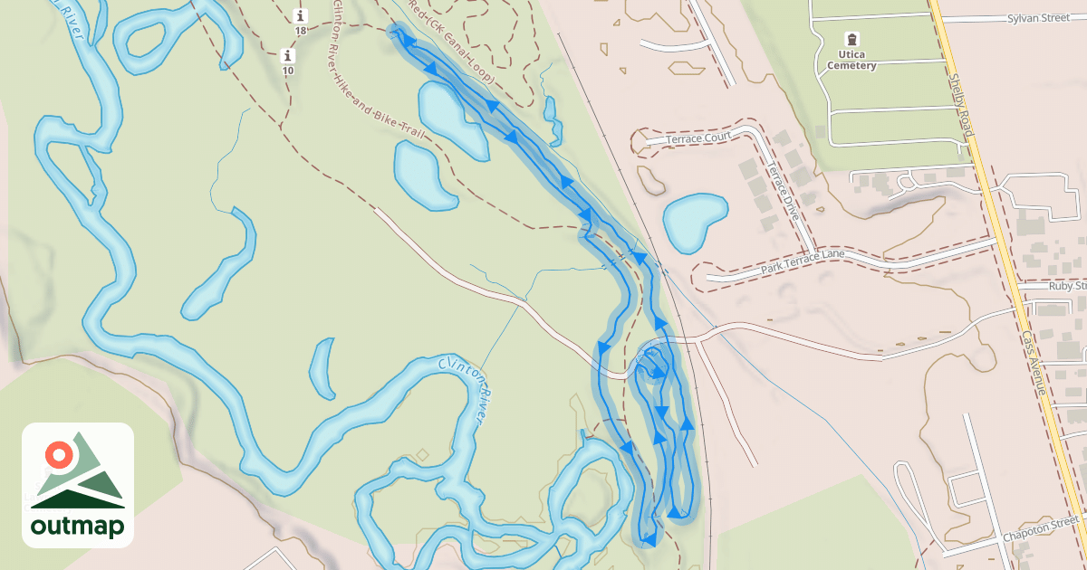 Map of Blue (South End)