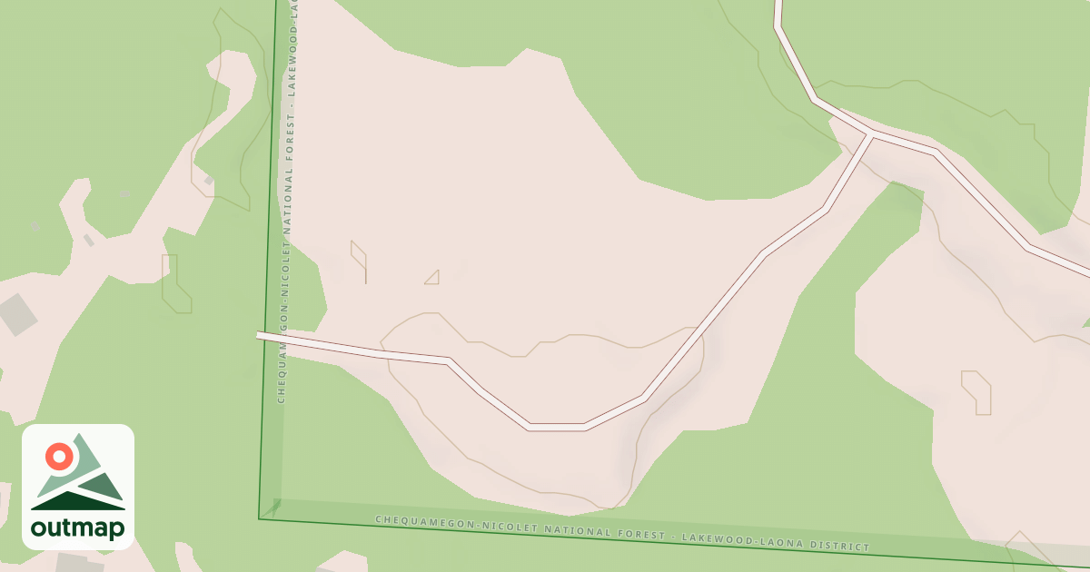 Map of FR 2308BDA