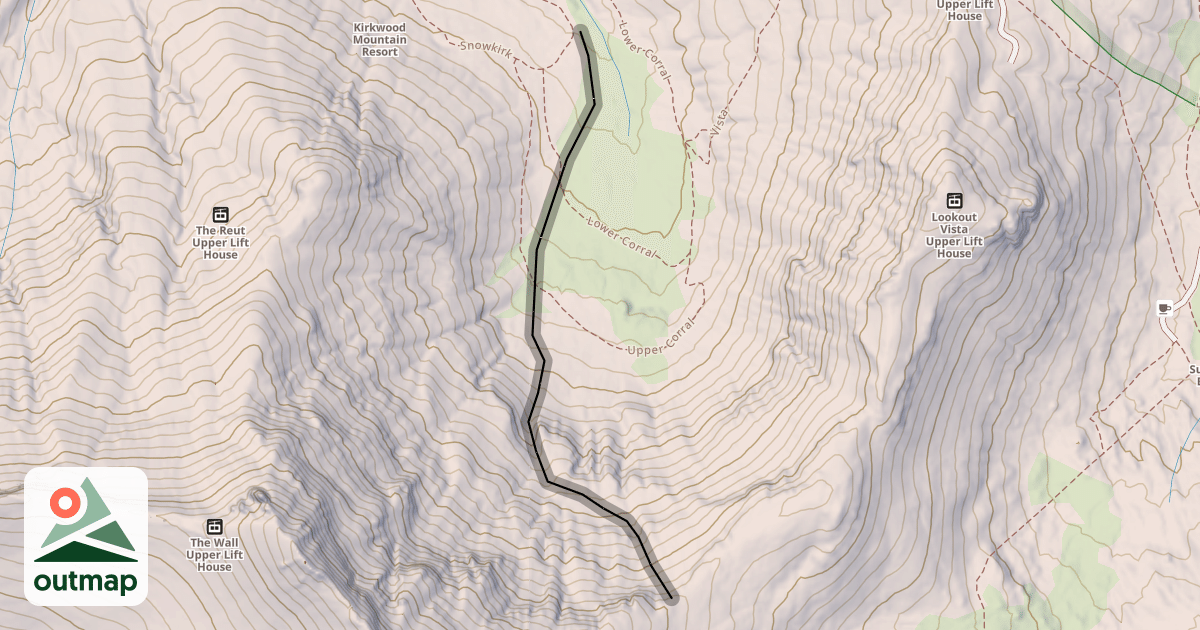Map of Thunder Saddle