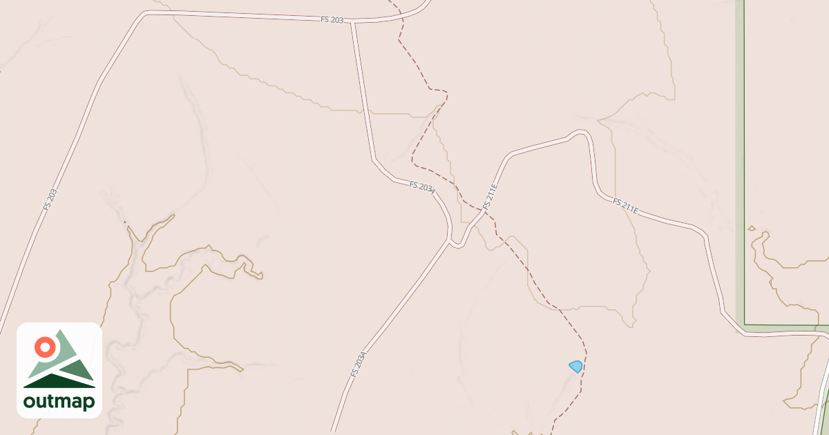 Map of SINCLAIR SPUR