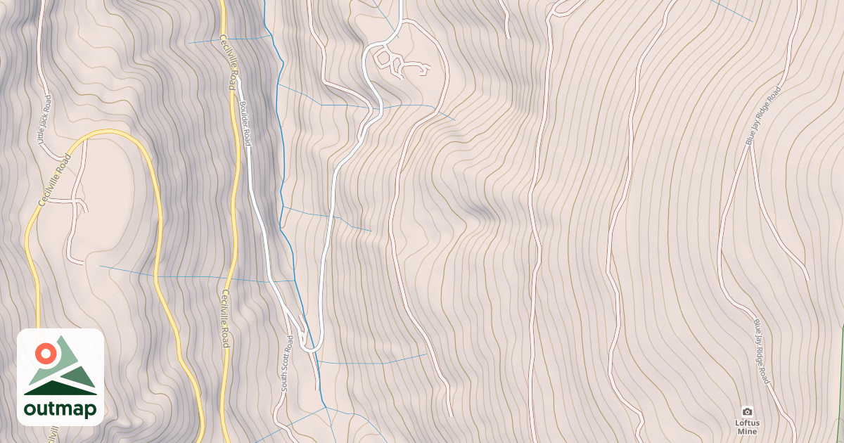 Map of BOULDER