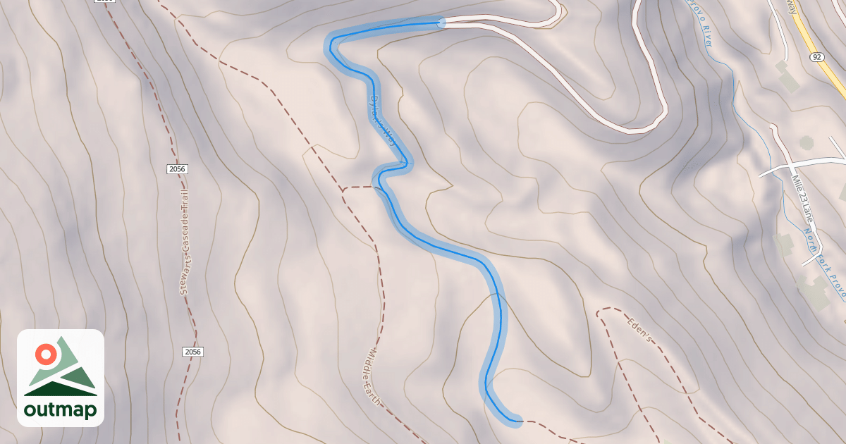 Map of Dylan's Way