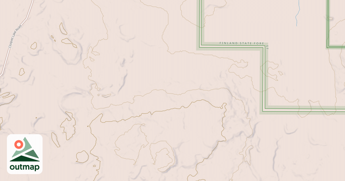 Map of CLOQUET LAKE SPUR G