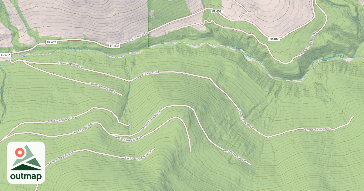 Map of LOWER SNOW