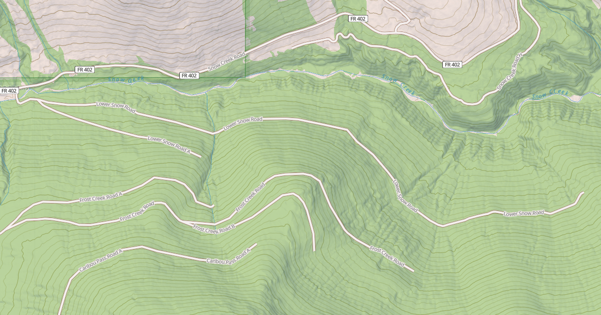 Map preview of LOWER SNOW
