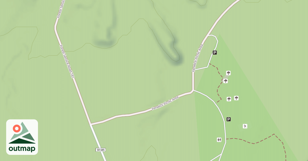 Map of FENWICK PICNIC AREA