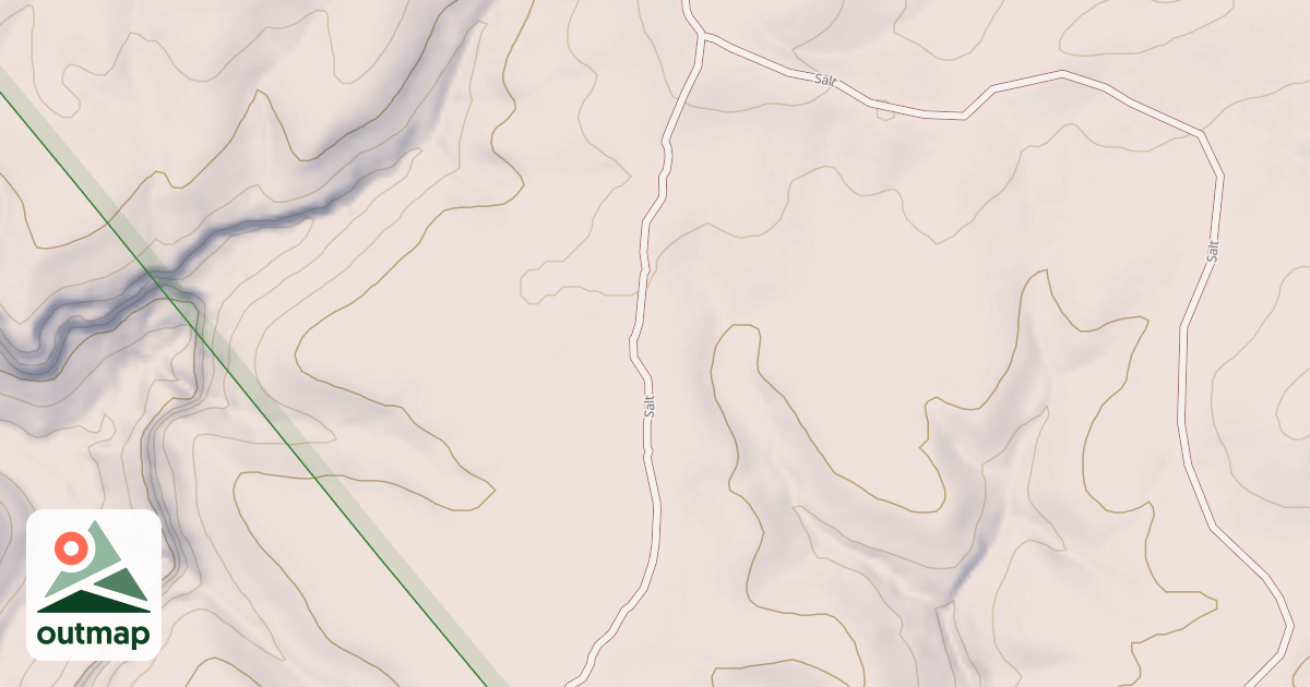 Map of SALT SPUR
