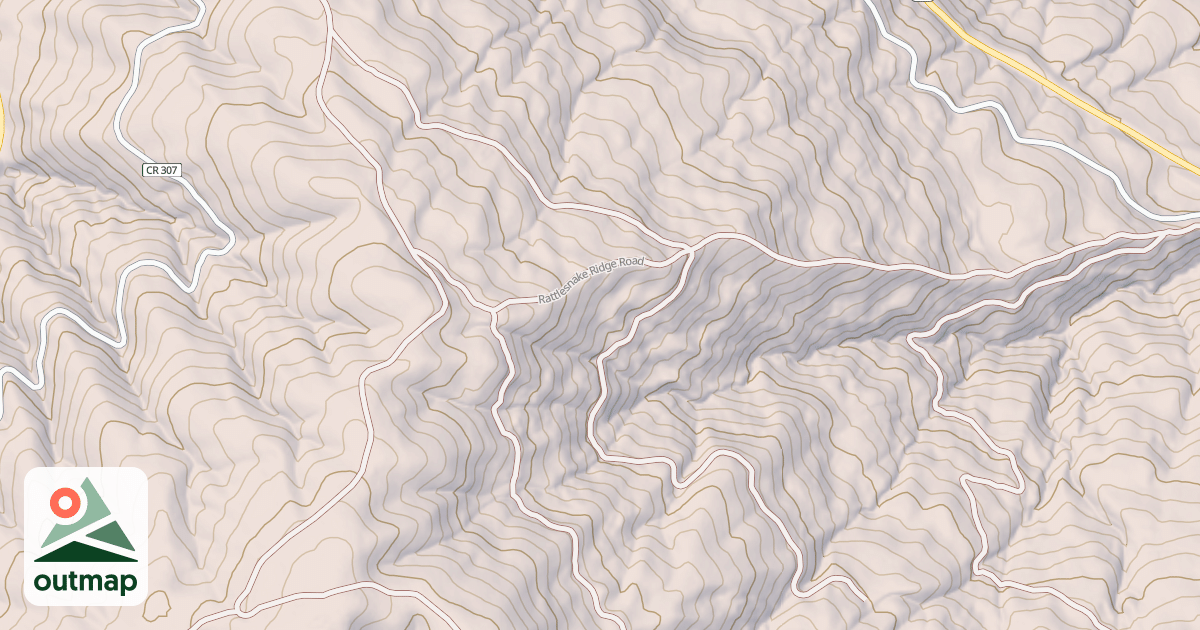 Map of ALDER SPRING EAST