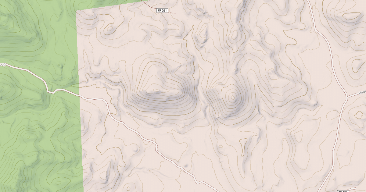Map preview of USFS National Forest System Roads {D5368CE2-0E2C-4E5D-8781-074E27CFA479}