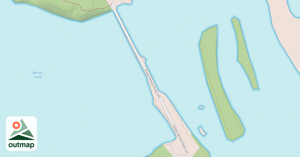 Map of BEAR CREEK ROAD