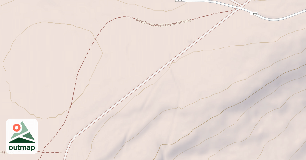 Map of Michaux State Forest - ATV Trail System
