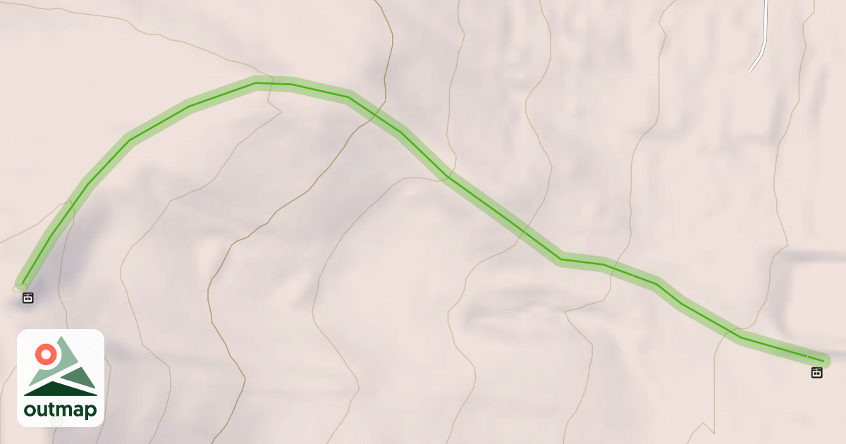 Map of North Run